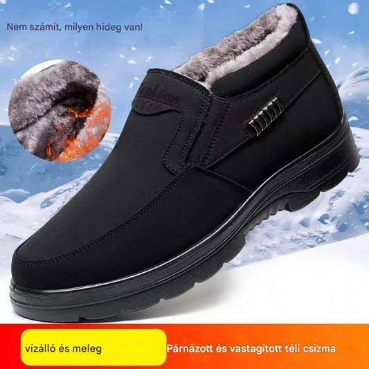 【50% kedvezmény】【39-47】Téli csizma, párnázott és vastagított, vízálló és meleg