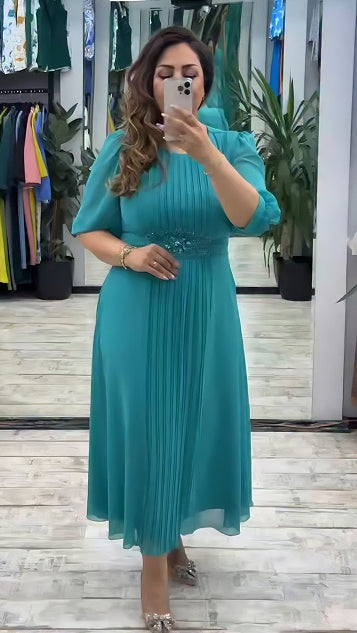 💥👗【S-5XL】Nowa modna sukienka, klasyczny design, elegancka i prosta