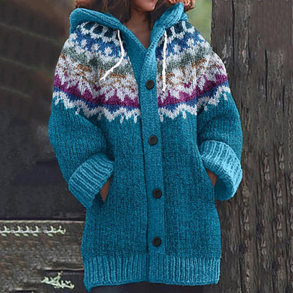 🔥 Ostatni dzień – 50% zniżki 🔥【S–5XL】✨ Nowy kolorowy sweter z kapturem na jesień i zimę