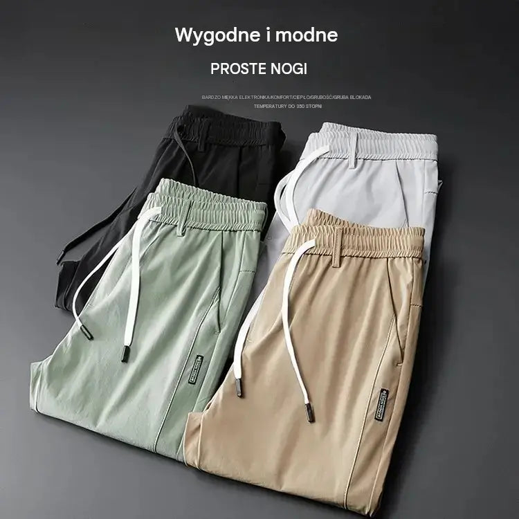 🔥😎 【M-5XL】Nowe męskie spodnie casualowe z elastycznego materiału na rok 2026 – wygodne i stylowe.