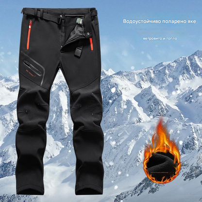 🏃‍♂️【S–5XL】Нови мъжки есенно-зимни панталони за дейности на открито 2026 г. - топли, поларени, водоустойчиви и ветроустойчиви