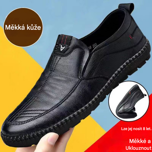 [38–44]👞Pánské boty z měkké přírodní kůže – Maximální pohodlí pro zralé muže