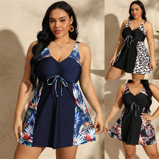 🏖️🏝️【45-100kg】✨️Costum de baie din două piese pentru femei plinuțe｜Confortabil și lejer｜Disponibil în mai multe modele