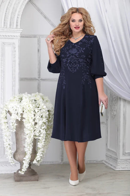 👗【S-5XL】Елегантна рокля с непринудено усещане, удобна и висококачествена.