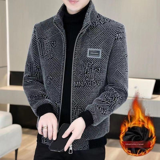 🔥Sezónne akcie【M–4XL】Prémiová pánská zimní bavlněná bunda – teplá, stylová a ideální na chladné dny