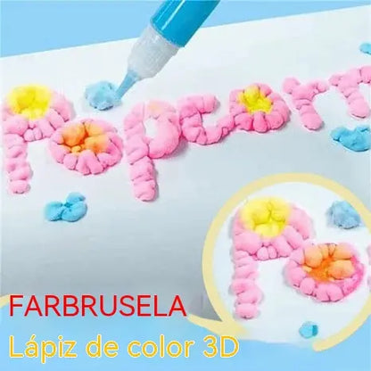 🎁【Kup 1, a 1 dostaniesz gratis】Długopis do druku 3D dla dzieci: Malowanie baniek popcornu (zrób to sam)