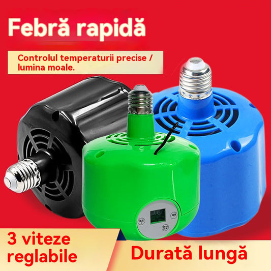 🌈[Cumpărați 1, primiți 1 gratuit] Lampă inteligentă de încălzire cu temperatură constantă pentru animale de companie pentru reproducere