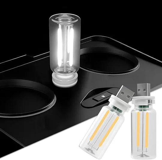 [50% zľava] [Kúpte jeden a druhý dostanete zadarmo] K dispozícii viacero farieb - USB nočné svetlo do auta