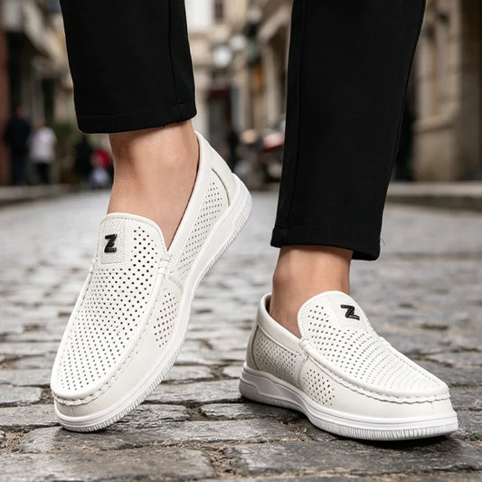 🔥【Zniżka ograniczona czasowo】【39-44】🔥Eleganckie, teksturowane buty skórzane – nowoczesny design, antypoślizgowa podeszwa i trwałość