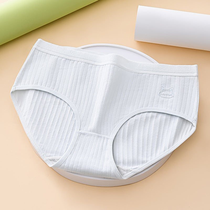 🩲🏆【M-XL】 Komplet Comfort (7 kosov) - Žensko spodnje perilo z visokim pasom iz čistega bombaža, udoben in zračen kroj.