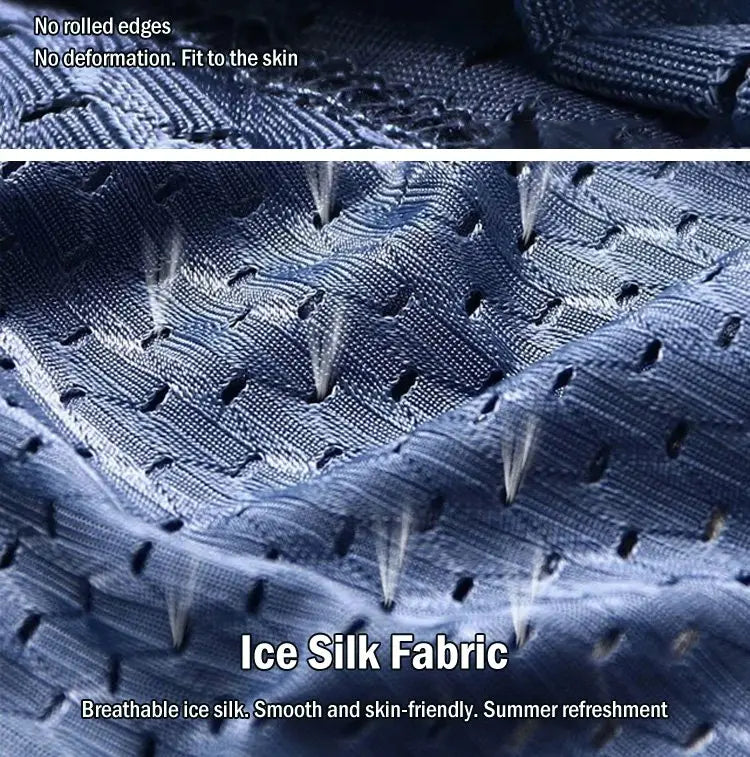 🔥【50% zniżki! 6 sztuk】 Męskie letnie bokserki z lodowego jedwabiu