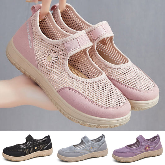 【50% sleva】【36-41】Dámská ležérní sportovní obuv ze síťoviny, prodyšná a pohodlná obuv na volný čas
