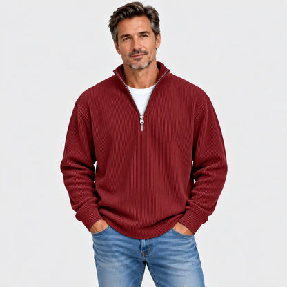 【S-5XL】Nueva sudadera para hombre con cuello alzado, otoño/invierno