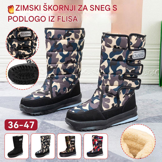 【36–47】Popust kmalu poteče⏳⏳ — Trpežni snežni škornji, zasnovani za ostre zime, robustni in vzdržljivi, zasnovani posebej za zimo.
