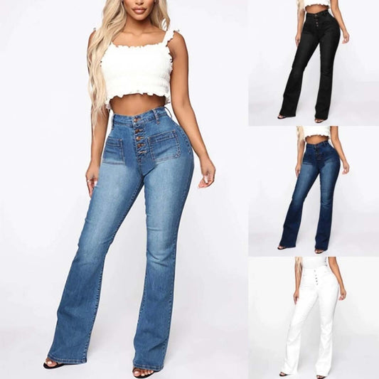 🎀Висококачествен бестселър артикул! 👖【S-4XL】✨2026 Нови дамски панталони с висока талия и разкроени ръкави