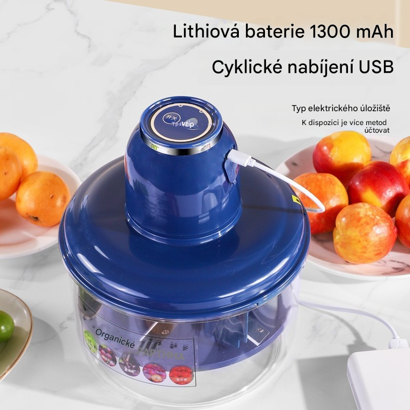 ⏳Časově omezená nabídka: sleva 49 %⏰Průhledná elektrická škrabka na ovoce a zeleninu🍇🧄