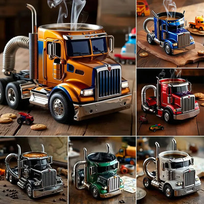 🚛【50% zniżki】Ręcznie robiony kubek do kawy w kształcie ciężarówki