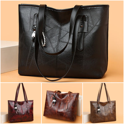 ✨【Časově omezená nabídka: 50% sleva】💯👜Elegantna in mehka usjena torba za přes ramo ✨Torba z extreme veliko prostronino
