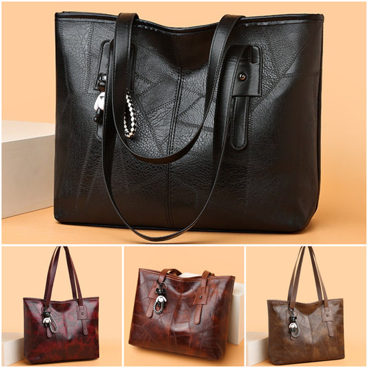 ✨【Časově omezená nabídka: 50% sleva】💯👜Elegantna in mehka usjena torba za přes ramo ✨Torba z extreme veliko prostronino