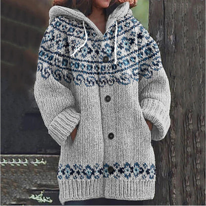 🔥 Ostatni dzień – 50% zniżki 🔥【S–5XL】✨ Nowy kolorowy sweter z kapturem na jesień i zimę