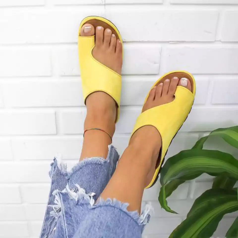 👞【Плащане при доставка】💕2026 Дамски сандали с плосък връх (размери 35-43)🩰