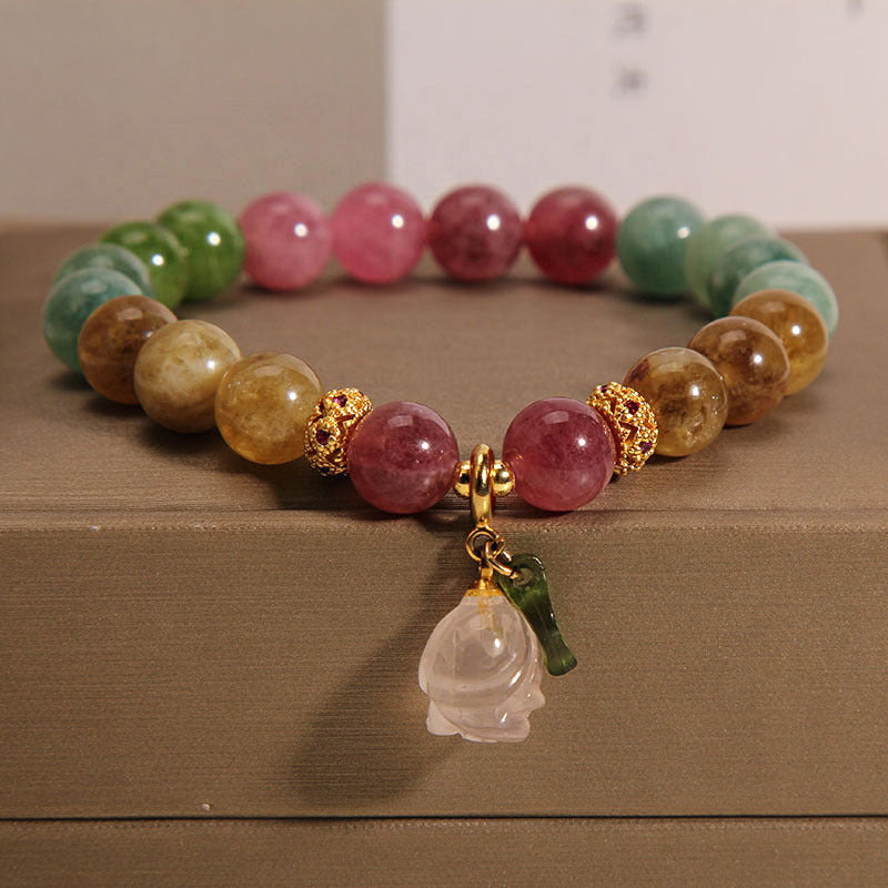 🌸【50% zniżki】✨Bransoletka z naturalnego turmalinu, najlepszy wybór na prezent