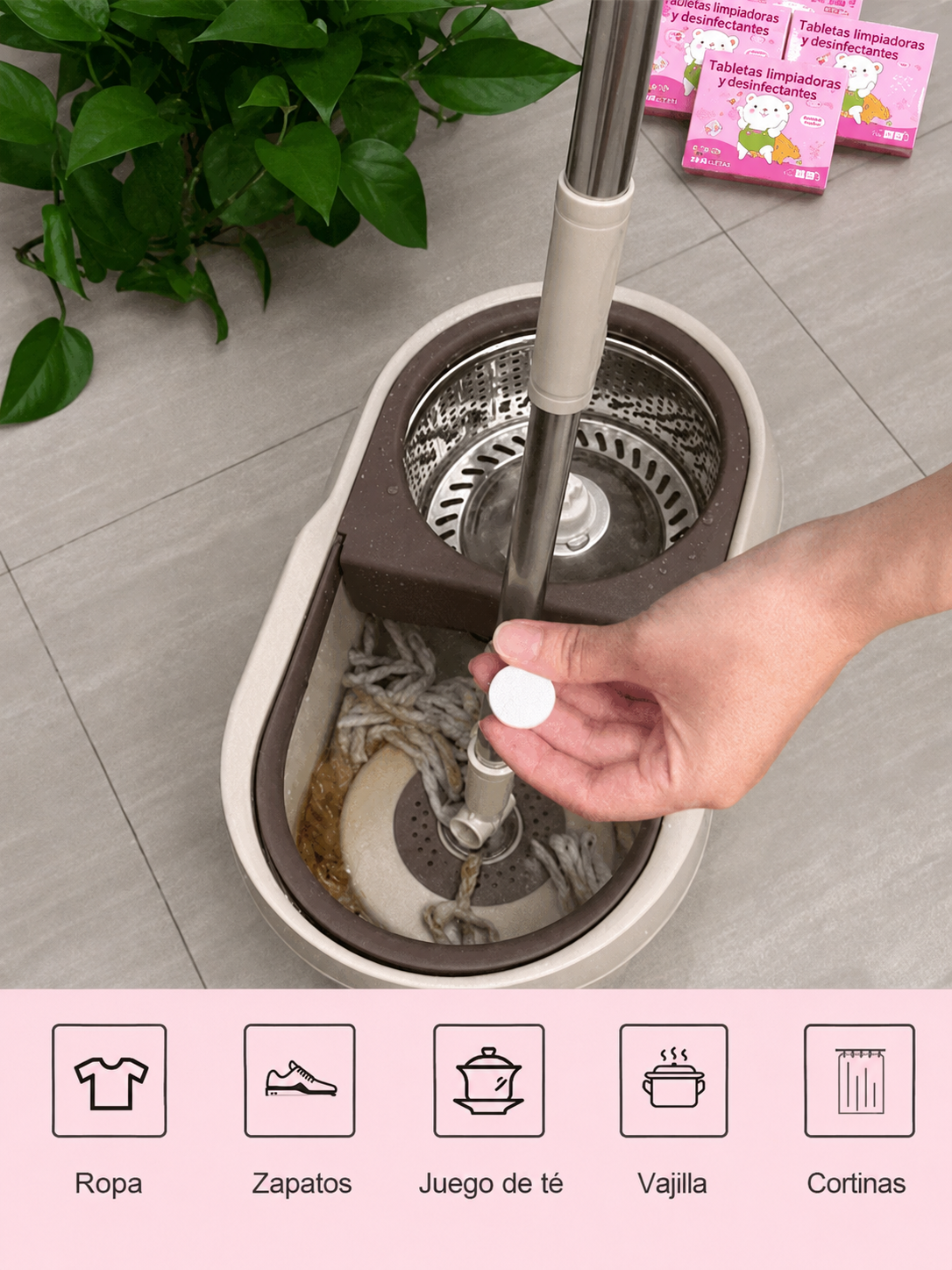 🎁【Nueva fórmula japonesa】Quitamanchas universal para ropa blanca y manchas difíciles ✅️Pago contra entrega