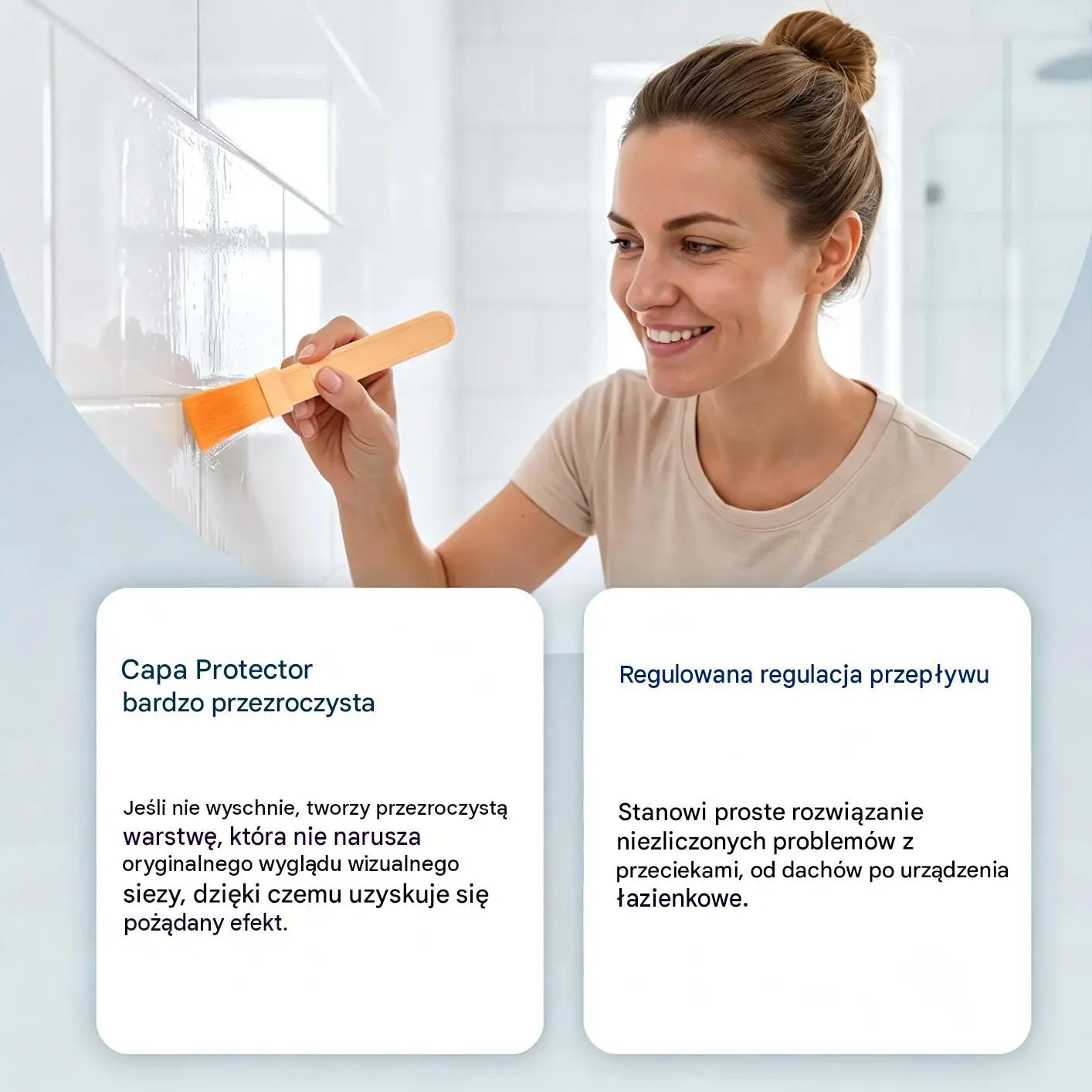 🛠️ Zestaw do renowacji płytek i wanien na bazie wody