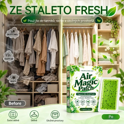 🔥🌿【2 krabičky/12 tablet stojí 21eur】🚫🪳Dlouhodobě působící lepicí náplast s obsahem pelyňku pro úlevu od potíží způsobených roztoči – 1 balení (6 náplastí)