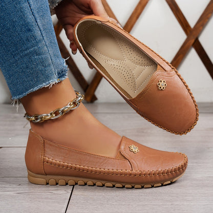 💕🔥【Rozmiary 36-43】Modne buty damskie, wykonane z miękkiej skóry i z elastyczną podeszwą.