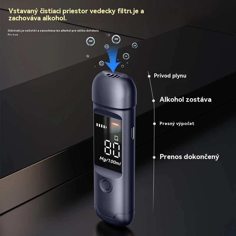 【Kúp 1 a získaj 1 zdarma】🍷 Prenosný presný alkohol tester – Otestuj sa pred jazdou