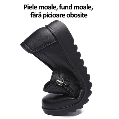🔥【35-41】Pantofi confortabili din piele de vacă, talpă moale, antiderapantă, rezistență la uzură timp îndelungat, calitate garantată