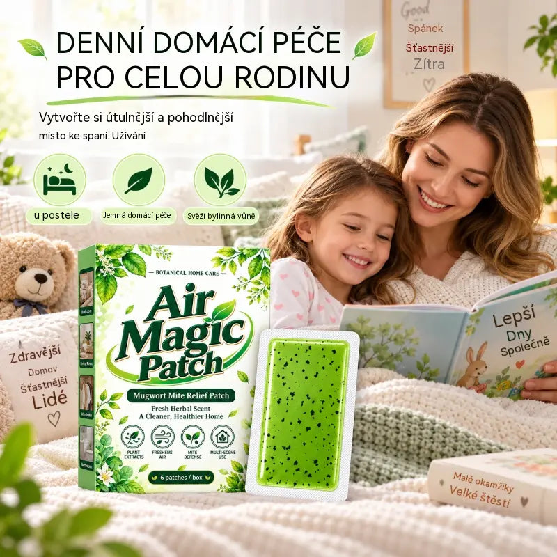 🔥🌿【2 krabičky/12 tablet stojí 21eur】🚫🪳Dlouhodobě působící lepicí náplast s obsahem pelyňku pro úlevu od potíží způsobených roztoči – 1 balení (6 náplastí)