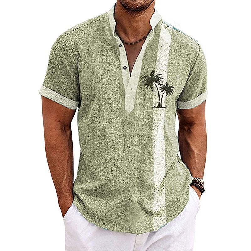 🧢🌴【S-6XL】Pánská ležérní košile 2025 ☀️ Z bavlny, ideální na dovolenou