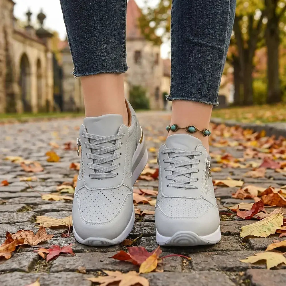 👟【36-43】Plus size tenisice na platformu: Lagane cipele s platformom za svakodnevno nošenje, udobne cipele za hodanje i vježbanje.