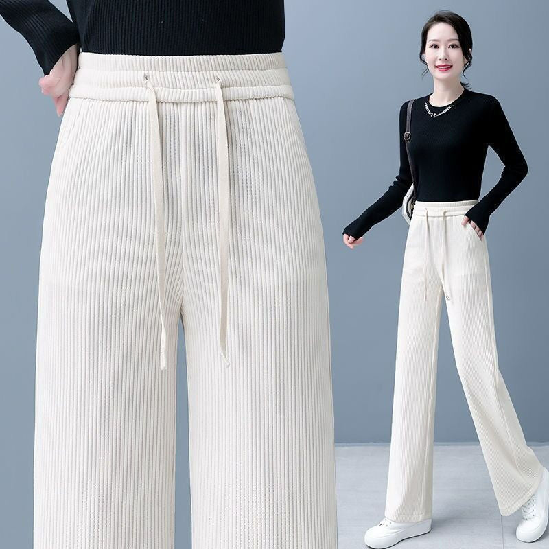 🔥【M-3XL】【40-110KG】👖Nove ženske elastične ohlapne hlače