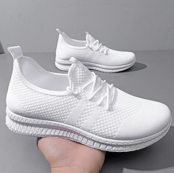 ❄️👟【50% отстъпка✅】【Размери 39-44】Мъжки дишащи мрежести маратонки, без запушване на краката, подходящи за бягане и свободно време