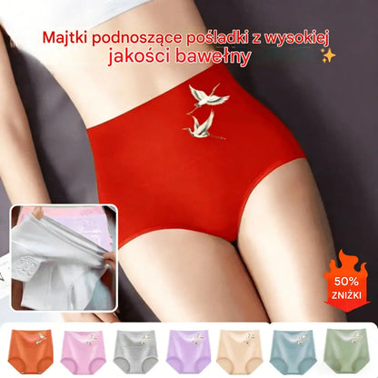 💖50% zniżki - 【Kup 6, a 6 dostaniesz gratis】Wysoki stan, podnoszące pośladki, wykonane z wysokiej jakości bawełny✨️ (45-105 kg)