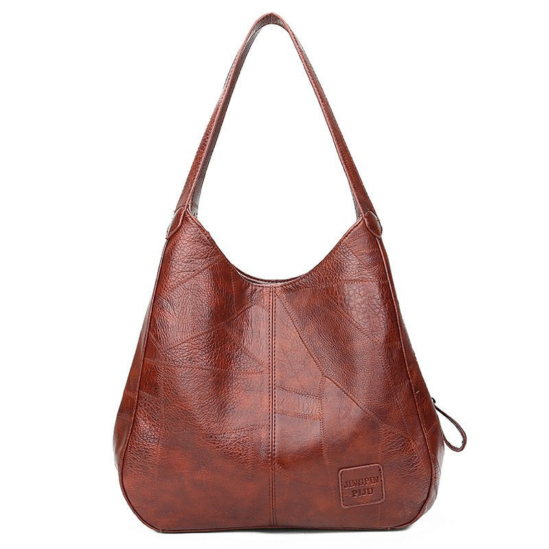 💖👜💖 【50% sleva🔥】2025 nová velkokapacitní dámská měkká kožená taška přes rameno