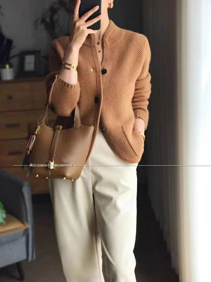 🧥💖✨【Ограничена оферта 50% намаление】Френско елегантно кашмирено палто, леко, топло и универсално
