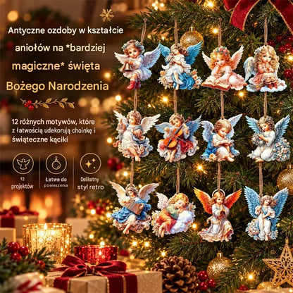 【Zestaw 24 sztuk】👼 Zawieszka „Victoria's Angel” – idealny wybór, by stworzyć odpowiedni nastrój