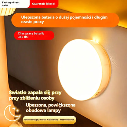 🏡💡【Kup jeden, drugi otrzymasz gratis】Inteligentna lampka LED z czujnikiem ruchu – wygodna, praktyczna i z możliwością ładowania.