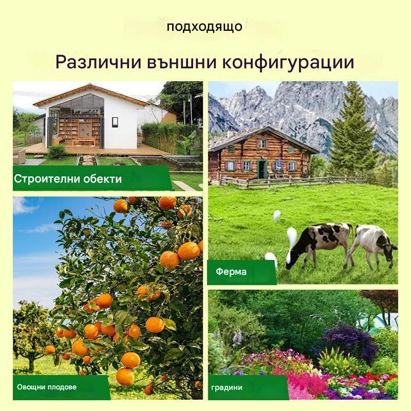 ✨Ограничена 50% отстъпка🔥 Ултразвуков репелент за птици със слънчева енергия за външна употреба с мигащи инфрачервени, червени и сини светодиоди