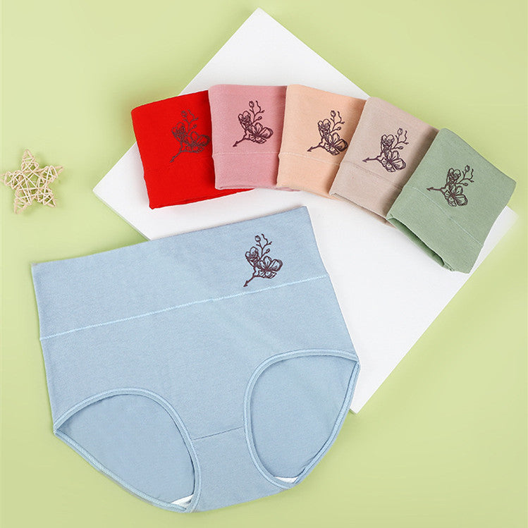 💖 50% reducere - 【Cumpărați 3, primiți 3 gratuit】Bumbac pur de înaltă talie mare de bumbac plus dimensiunea de ridicare a șoldului chiloți de ridicare【40-100KG】
