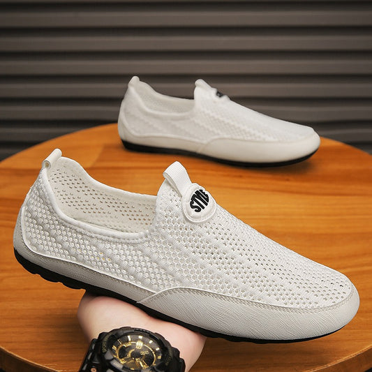 【39-44】Adidași ușori din plasă pentru bărbați, respirabili și cu talpă goală la interior