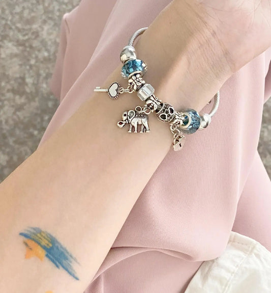 🔥【Kup 1, a 1 dostaniesz gratis】💖✨Regulowana bransoletka ze srebra próby 925 z łapaczem snów