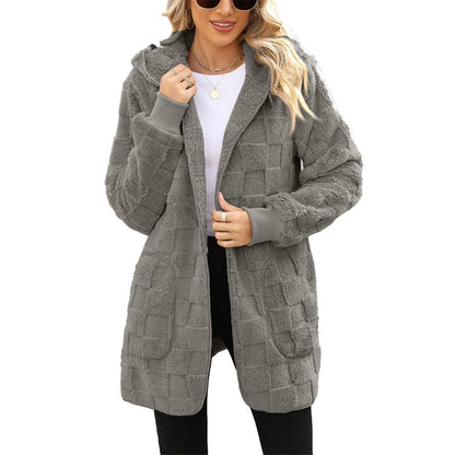 ☃️Obmedzená zľava 50 %❄️[S-5XL]🌸Novinka pre zimnú sezónu: Dámska voľnočasová bunda s kockovaným fleecom
