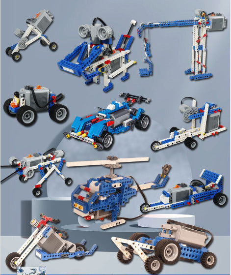 🔥【396 stavebných kociek】🎢🧩 Detská sada stavebných kociek