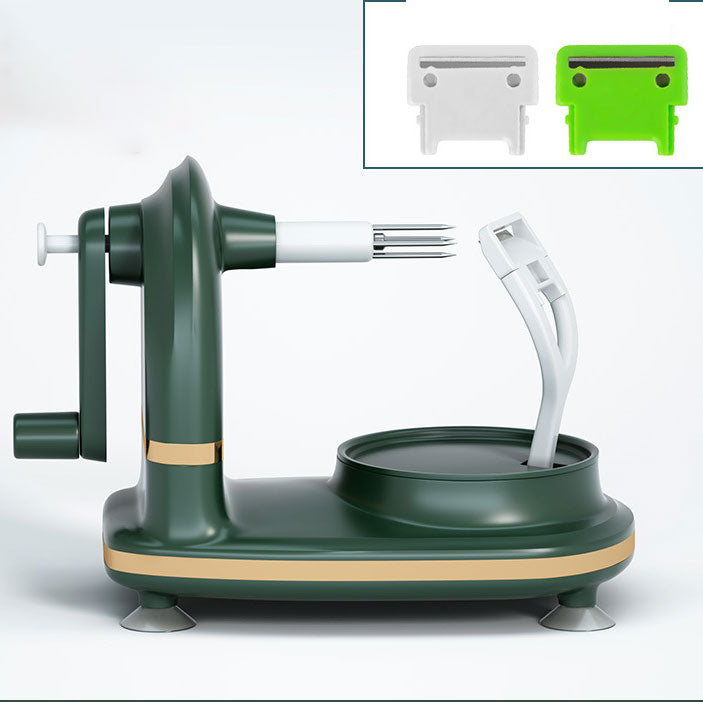 🔥🍎🔪 Ruční škrabka a kráječ jablek 🍏💥 Snadno oloupejte ovoce jako jablka a hrušky za pouhých pět sekund!