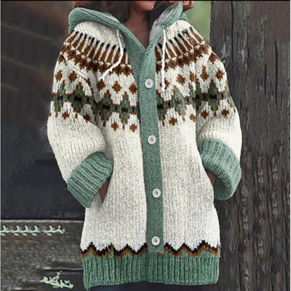 🔥 Ostatni dzień – 50% zniżki 🔥【S–5XL】✨ Nowy kolorowy sweter z kapturem na jesień i zimę